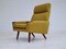 Danish Teak and Wool Armchair, 1970s, Image 6