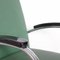 Chaise Cantilever RS7 Bauhaus avec Cuir Vert de Mauser Waldeck, 1950s 4