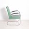 Bauhaus RS7 Cantilever Chair with Green Leather from Mauser Waldeck, 1950s 3