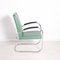 Bauhaus RS7 Cantilever Chair with Green Leather from Mauser Waldeck, 1950s, Image 3