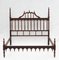 Antique Spanish Provincial Bed Spindle in Wood, 1920s, Image 1