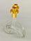 Candleholder in Acrylic Glass and Brass with Twisted Base by Dorothy Thorpe, USA, 1940 2