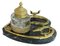 Bronze & Marble Serpent Inkstand, France, 1880s, Image 3