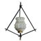 Lámpara colgante Mid-Century con estructura de metal trípode, Imagen 1