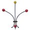Mid-Century Modern Wall-Mounted Coat or Hat Rack by Roger Feraud, 1950s 1
