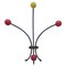 Mid-Century Modern Wall-Mounted Coat or Hat Rack by Roger Feraud, 1950s, Image 1