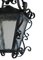 Outdoor Porch Lantern in Wrought Iron & Glass 5