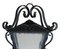 Outdoor Porch Lantern in Wrought Iron & Glass, Image 7