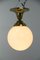 Big Art Deco Ceiling Light, 1910s 2