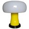 Große Mid-Century Mushroom Tischlampe, 1970er 1