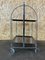 Space Age Brown Serving Cart 7