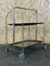 Space Age Brown Serving Cart 2
