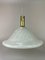 Spage Age Glass Hanging Lamp by Peill & Putzler 1
