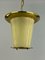 Mid-Century Brass Ceiling Lamp, Image 2