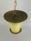 Mid-Century Brass Ceiling Lamp 4
