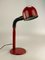 Space Age Design Red Table Lamp 1