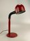 Space Age Design Red Table Lamp, Image 1