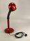 Space Age Design Red Table Lamp, Image 9