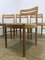 Danish Oak Dining Chairs by H.W Small for Bramin, Set of 4 9