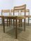 Danish Oak Dining Chairs by H.W Small for Bramin, Set of 4, Image 9