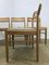 Danish Oak Dining Chairs by H.W Small for Bramin, Set of 4 10