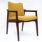 Mid Century Teak Armchair with Yellow Upholstery by Sigvard Bernadotte for France and Son, 1960s 1