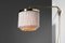 Lampada da parete F268 di Hans Agne Jakobsson in ottone e seta, Immagine 7