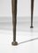German Tripod Glass and Bronze D333 Coffee Table by Lothar Klute 15