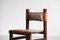 Brazilian Leather and Solid Wood F413 Chairs, 1960s, Set of 6, Image 6