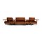 Brown Leather Dono U-Shaped Corner Sofa by Rolf Benz, Image 13