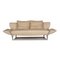 Cream Leather 1600 2-Seat Couch by Rolf Benz 3