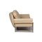 Cream Leather 1600 2-Seat Couch by Rolf Benz 9