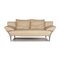 Cream Leather 1600 2-Seat Couch by Rolf Benz, Image 1