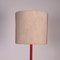 Beretta Cassia Parchment & Enamelled Metal Floor Lamp from Stilnovo, Italy, 1970s 10