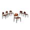 S83 Chairs by Eugenio Gerli for Tecno, 1960s, Set of 6 1