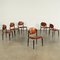S83 Chairs by Eugenio Gerli for Tecno, 1960s, Set of 6, Image 15