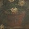 Bodegón con flores y loro, siglo XIX, óleo sobre lienzo, enmarcado, Imagen 5