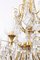Chandelier in Crystal and Gilt Bronze, 1950s 4