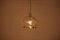Lámpara colgante italiana de Ennio Chiggio para Lumenform, años 70, Imagen 3