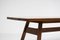 Solid Walnut Torbecchia Writing Table by Giovanni Michelucci, Image 11