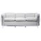 Frühe Limited Edition LC2 3-Sitzer Sofa von Le Corbusier für Cassina 1