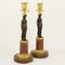 Empire Candleholders with Vestal Figures in the Style of Claude Galle, France, Early 1800s, Set of 2, Image 4