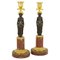 Empire Candleholders with Vestal Figures in the Style of Claude Galle, France, Early 1800s, Set of 2, Image 1