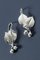 Silver Earrings by Gertrud Engel 3