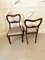 Antique Victorian Mahogany Side Chairs, Set of 2 3
