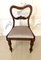Antique Victorian Mahogany Side Chairs, Set of 2 6