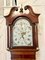 Antique English George III Mahogany and Oak Longcase Clock by Hudfon, Image 4