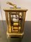 Antique French Victorian Eight Day Brass Carriage Clock 8