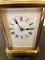 Horloge Victorienne Antique en Laiton, France 3
