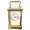 Horloge Victorienne Antique en Laiton, France 1